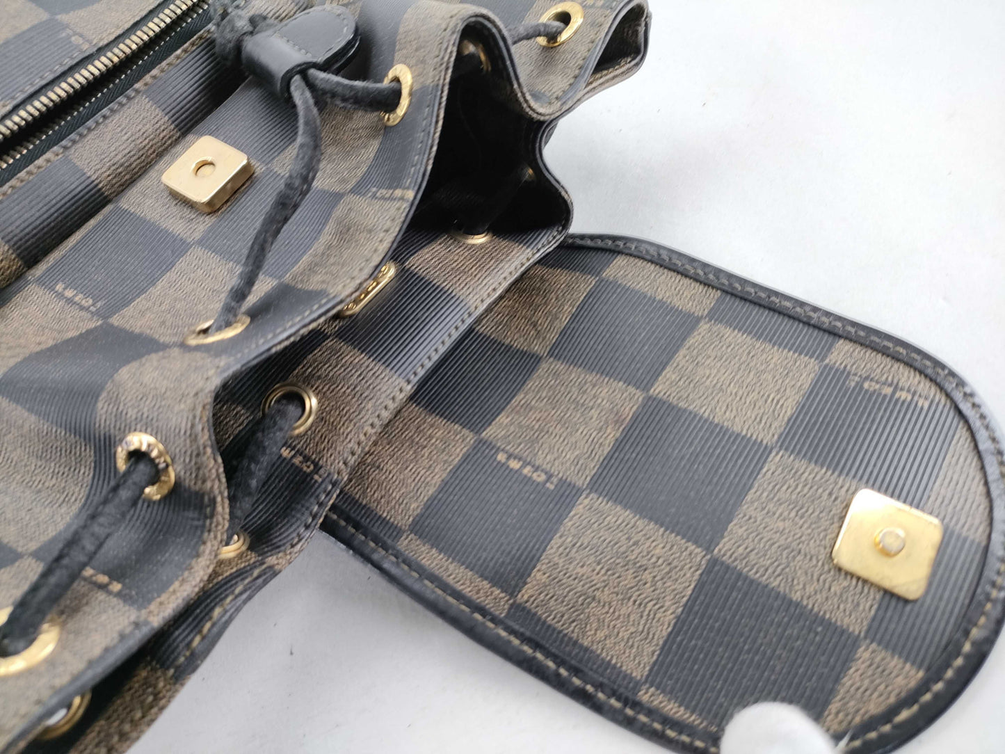 FENDI Pecan Pattern Fendi Backpack Pecan Backpack