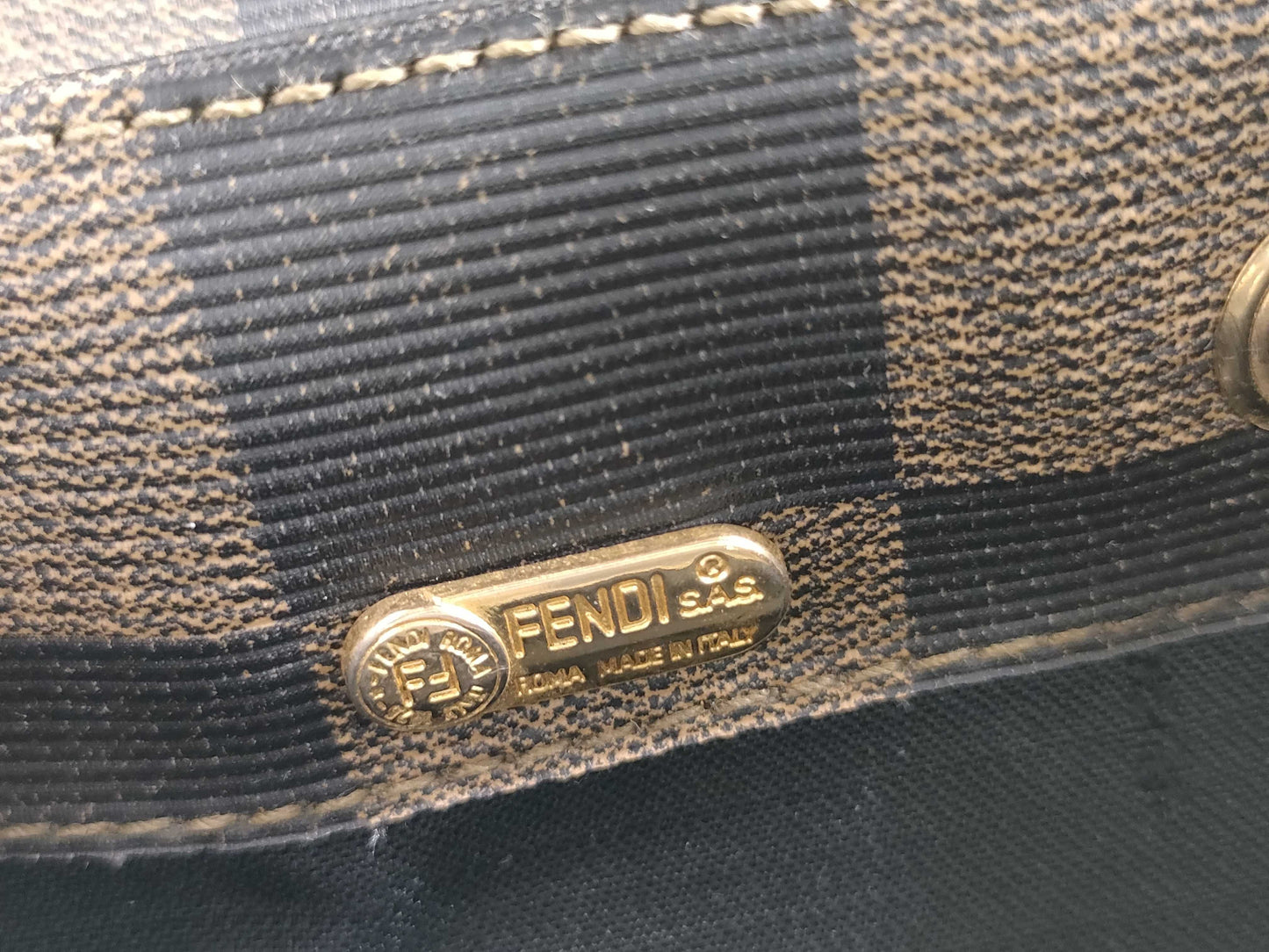 FENDI Pecan Pattern Fendi Backpack Pecan Backpack