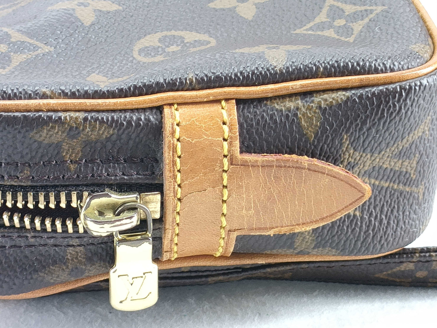 LOUIS VUITTON RFID Unverified MB0070 Monogram Louis Vuitton Monogram Marly Bandouliere Shoulder Bag