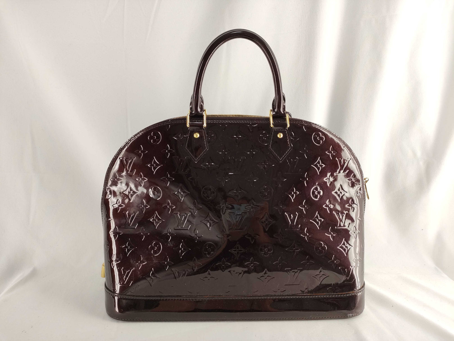 LOUIS VUITTON M93595 Vernis Alma GM M93595 MI1181 Handbag