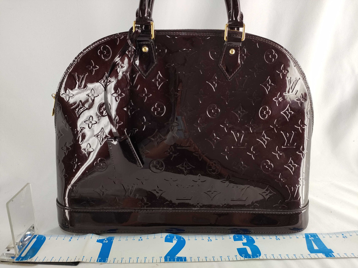 LOUIS VUITTON M93595 Vernis Alma GM M93595 MI1181 Handbag