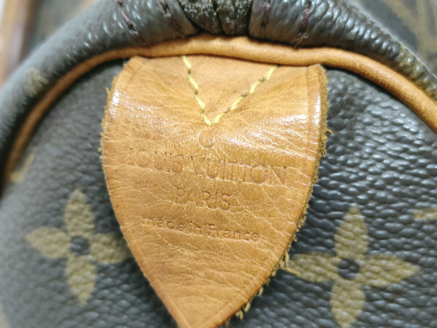 LOUIS VUITTON M41524 Monogram Louis Vuitton Monogram Speedy 35 Boston Bag Handbag
