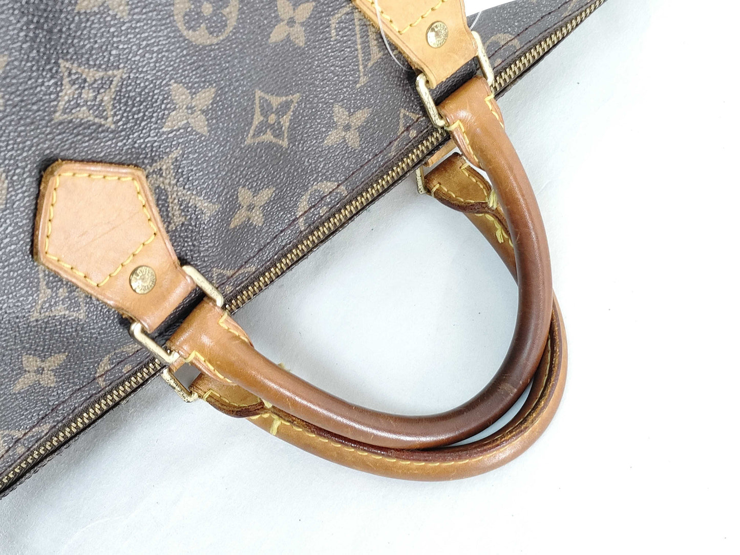 LOUIS VUITTON M41524 Monogram Louis Vuitton Monogram Speedy 35 Boston Bag Handbag