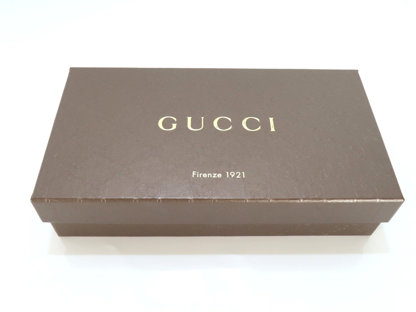 GUCCI GUCCI Guccissima 347112 Leather Long Wallet