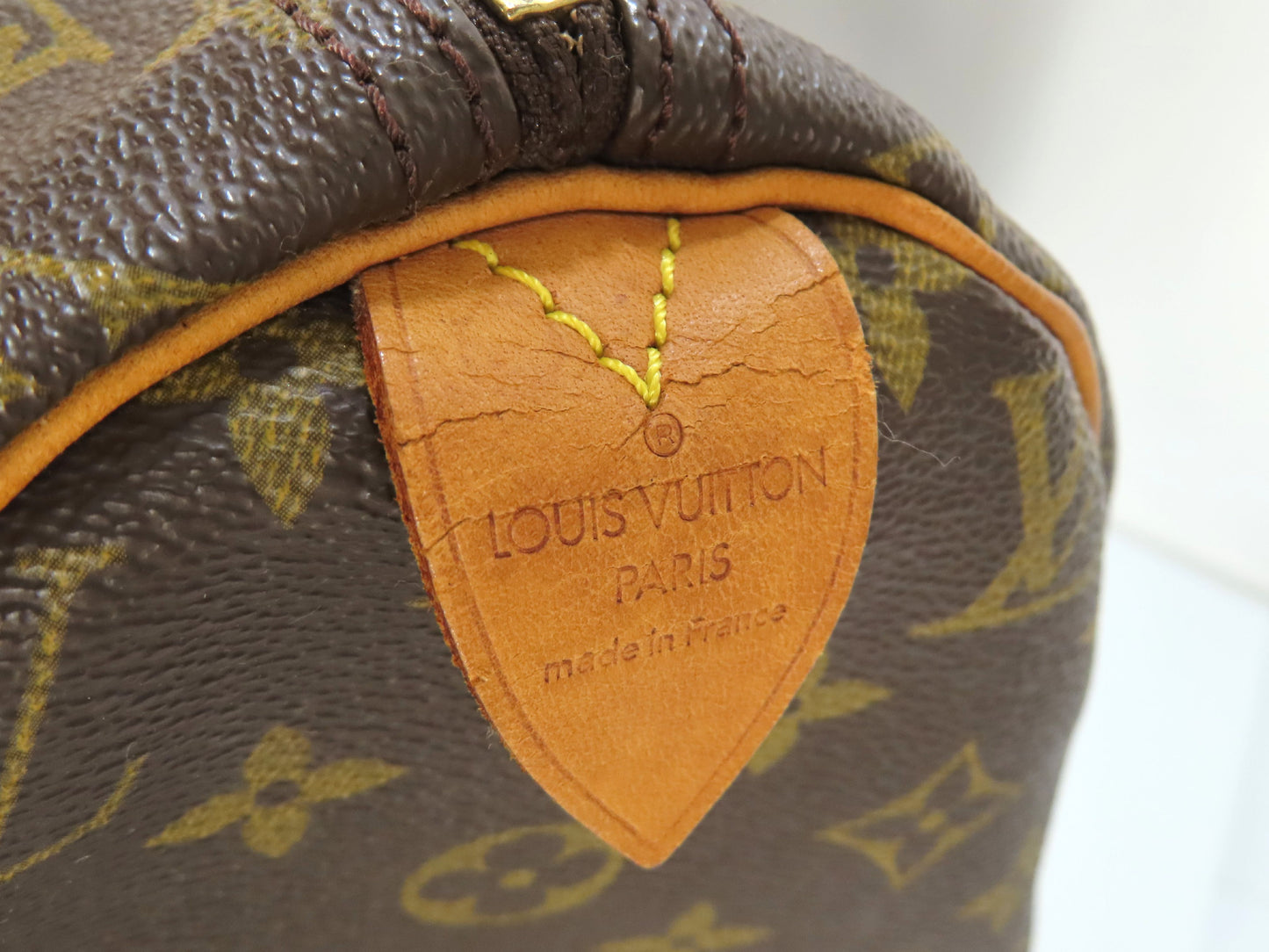 LOUIS VUITTON Monogram LV Speedy MB0010 Handbag