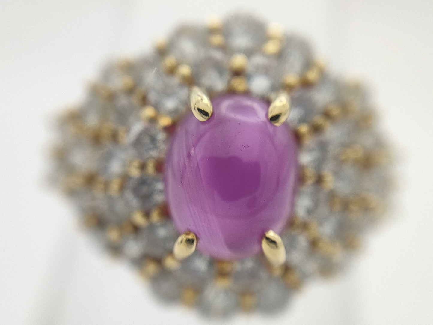 Ponte Vecchio SR2.36ct D1.37ct K18 5.0g Ring