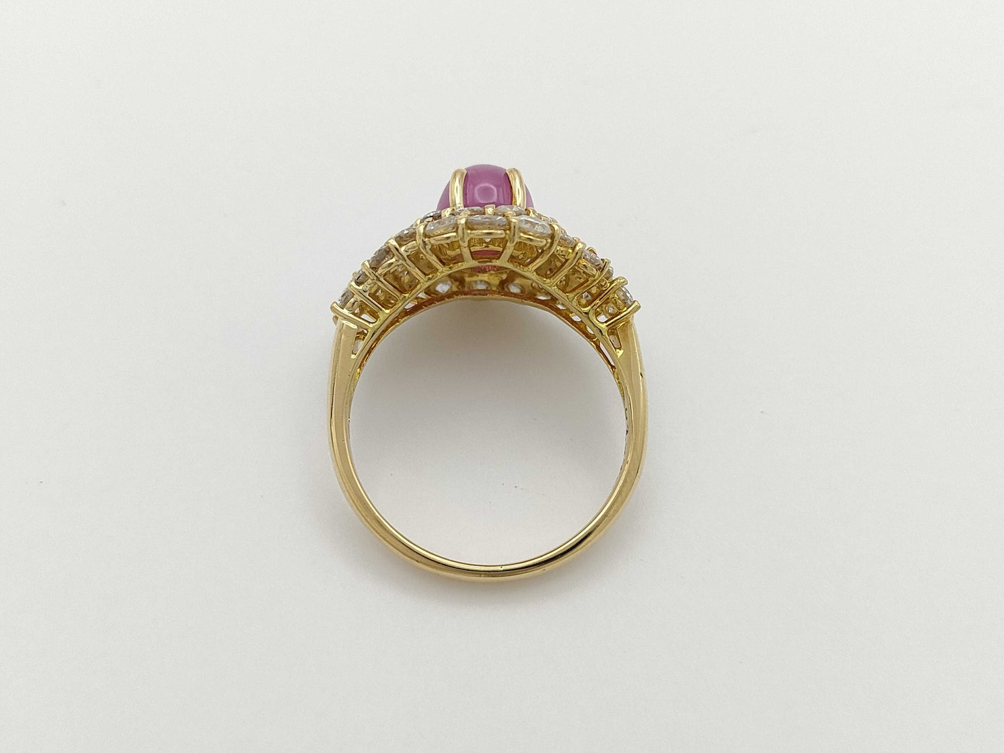 Ponte Vecchio SR2.36ct D1.37ct K18 5.0g Ring