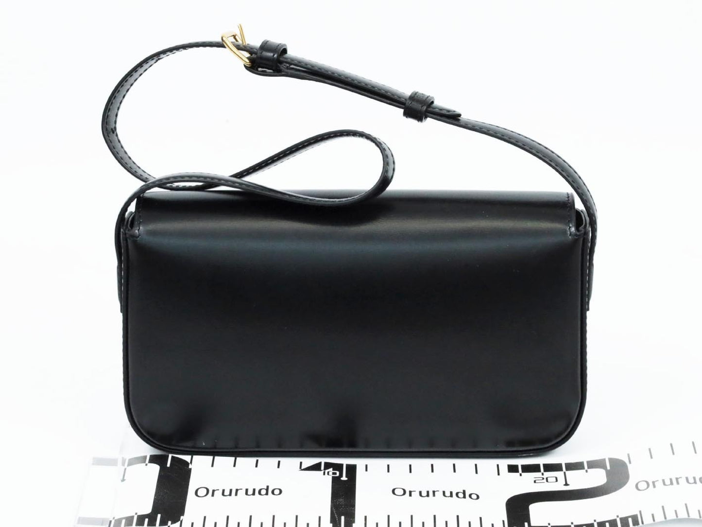 CELINE Triomphe Calfskin Shoulder Bag
