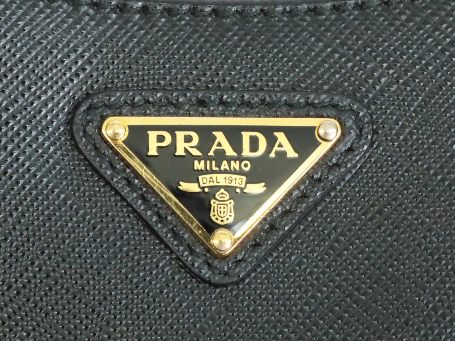 PRADA Saffiano Leather Shoulder Bag 1BH204