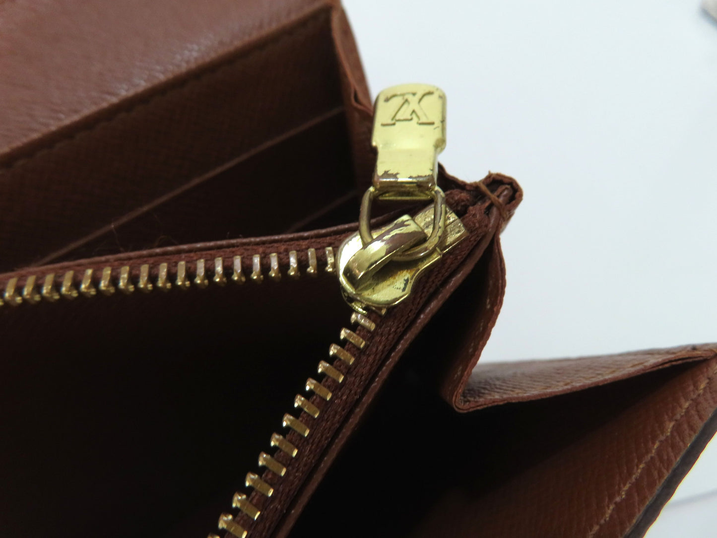 LOUIS VUITTON Monogram LV Monogram Pochette Mort Monet Credit M61726 MB0034 Wallet