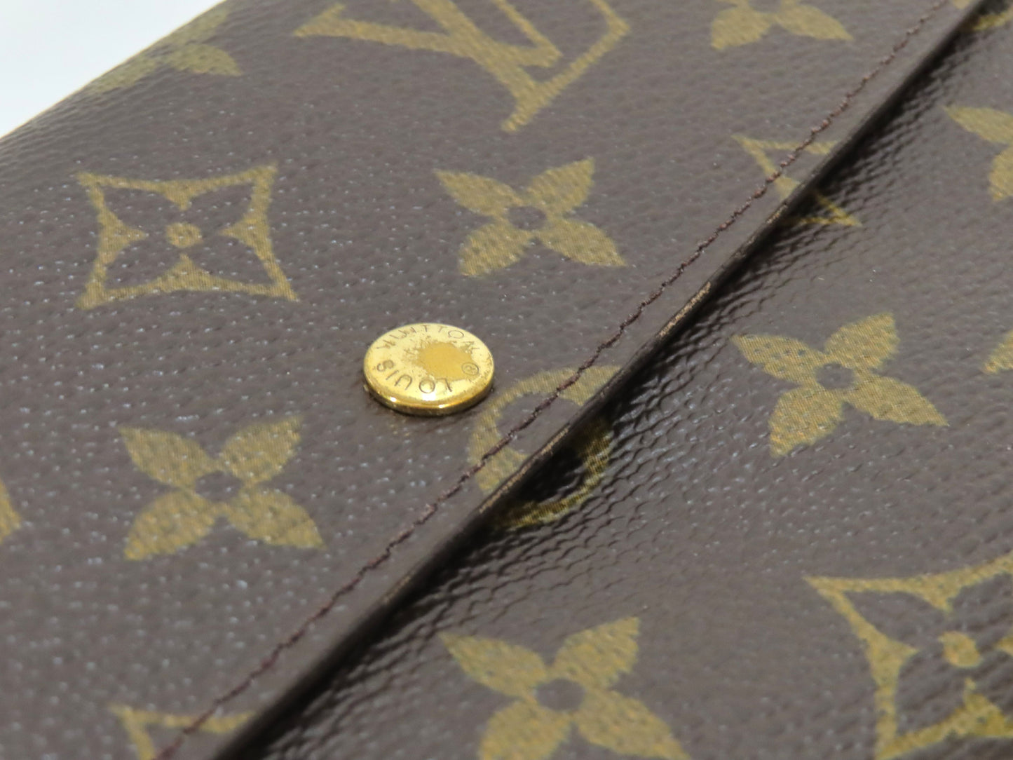 LOUIS VUITTON Monogram LV Monogram Pochette Mort Monet Credit M61726 MB0034 Wallet
