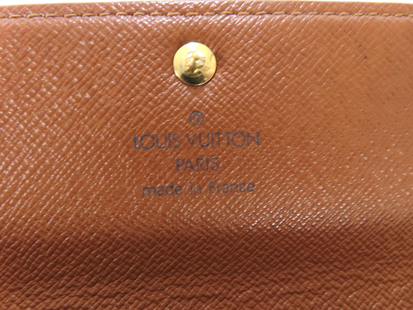 LOUIS VUITTON Monogram LV Monogram Pochette Mort Monet Credit M61726 MB0034 Wallet