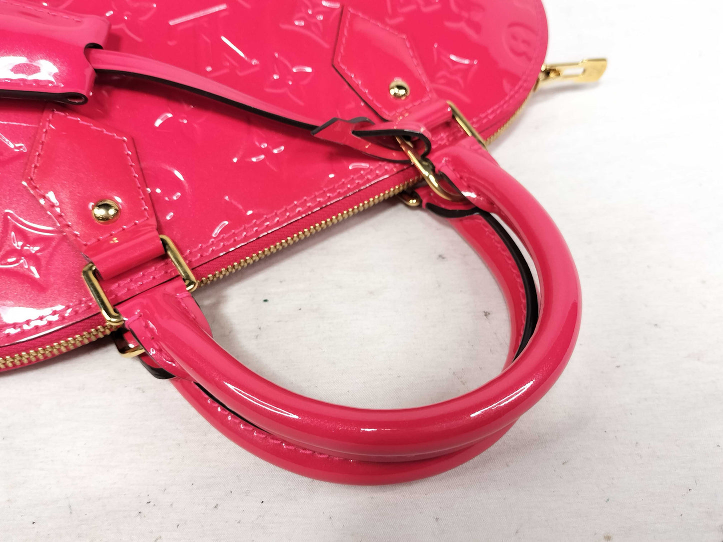 LOUIS VUITTON M90974 Vernis LV Vernis Alma PM M90974 FL1146 Handbag