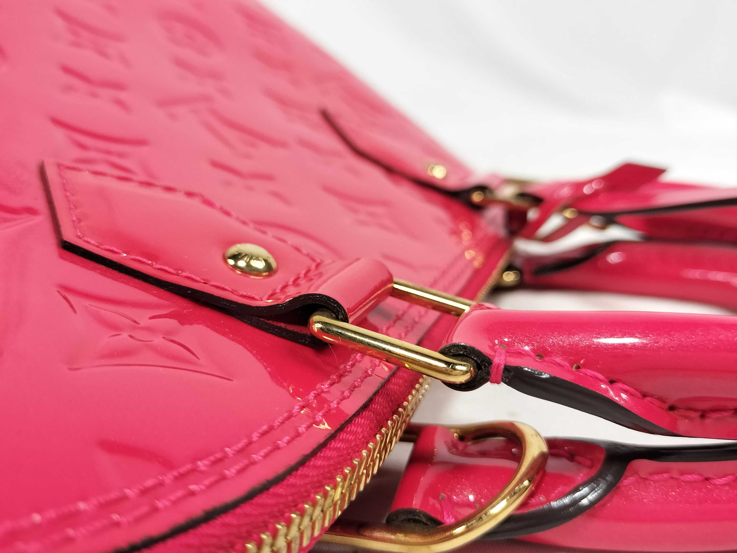 LOUIS VUITTON M90974 Vernis LV Vernis Alma PM M90974 FL1146 Handbag