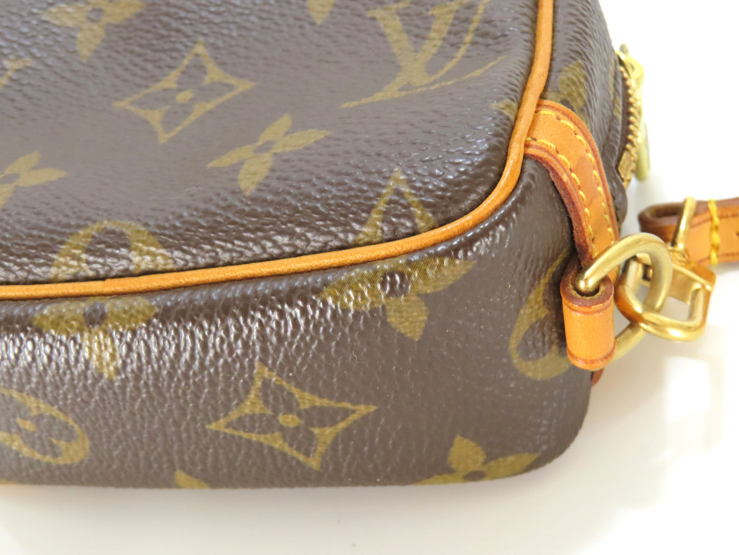LOUIS VUITTON Monogram LV Monogram Truth Wapiti Pouch M58030