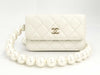 CHANEL Matelasse Pearl Lambskin Shoulder Bag, No. 30
