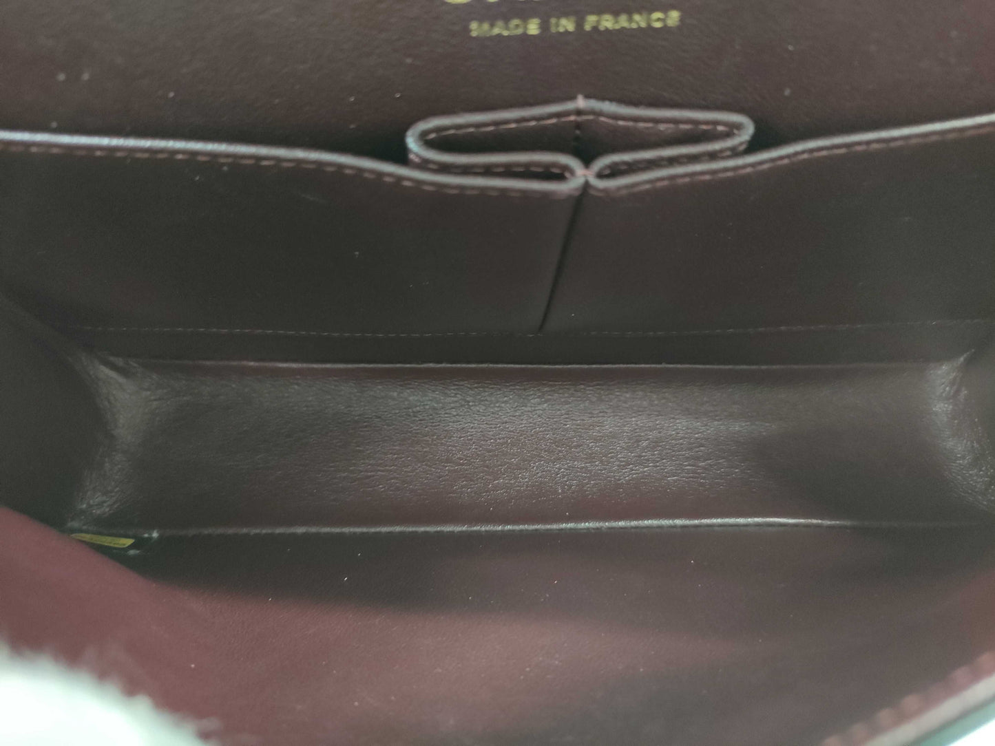 CHANEL Double Flap Matelasse Shoulder Bag with Seal