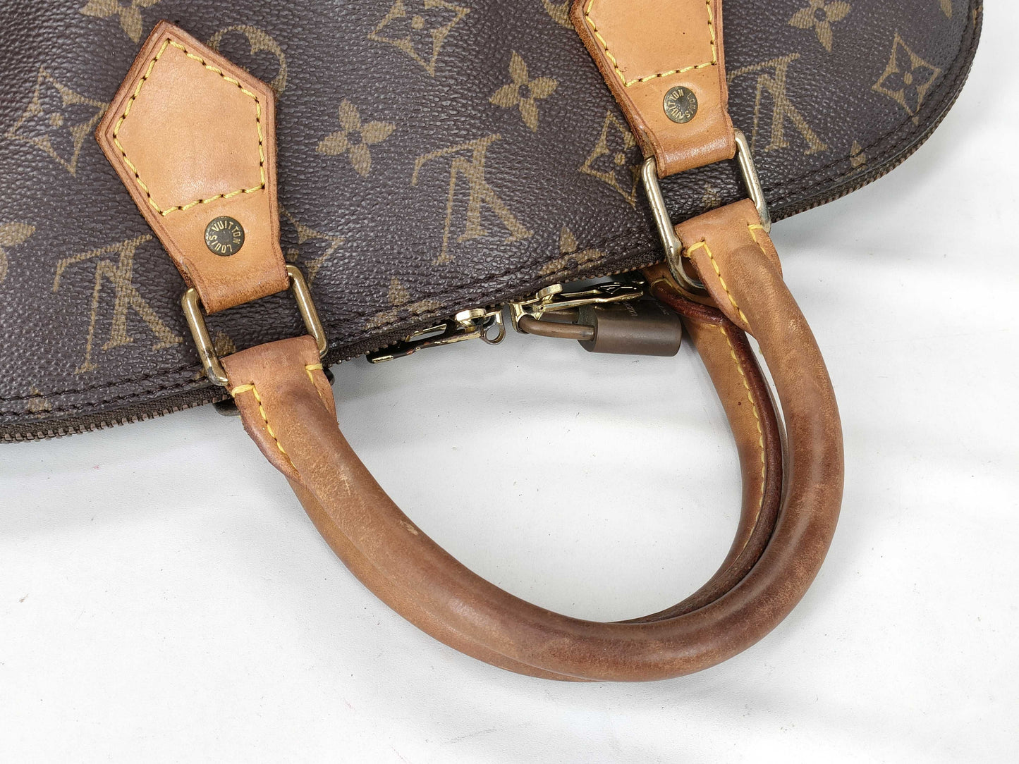 LOUIS VUITTON M 51130 Monogram Louis Vuitton M51130 Handbag Alma PM BA0965 Monogram Handbag