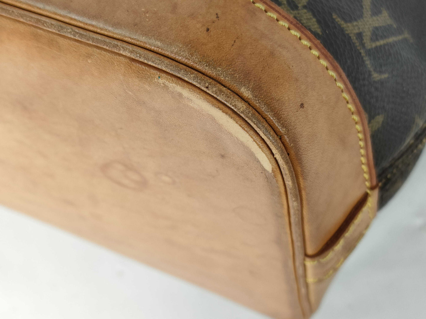 LOUIS VUITTON M 51130 Monogram Louis Vuitton M51130 Handbag Alma PM BA0965 Monogram Handbag