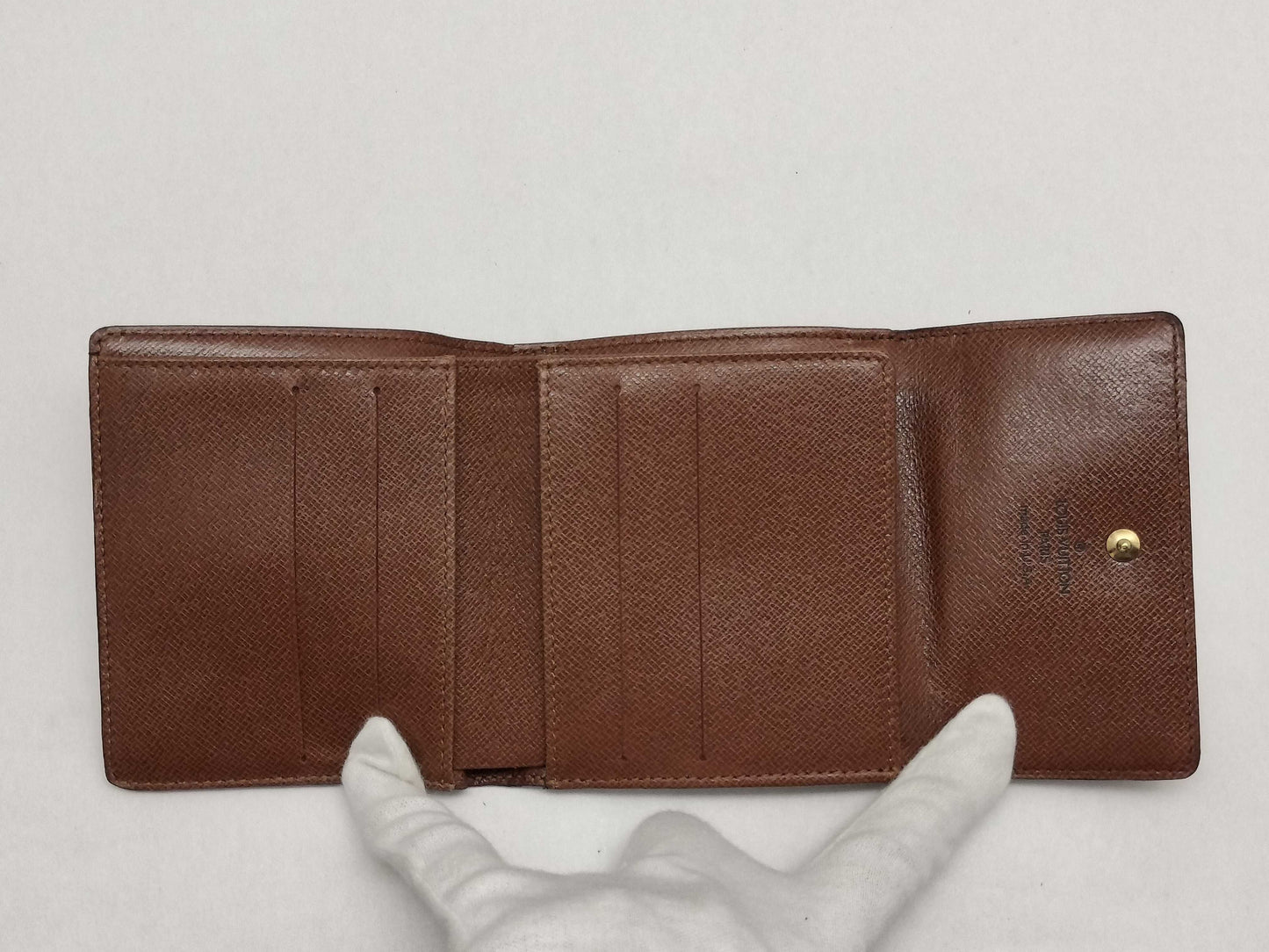 LOUIS VUITTON Monogram Louis Vuitton M61652 Bifold Wallet Porte Monnaie Pied Carte Credit SD0937 Monogram Wallet