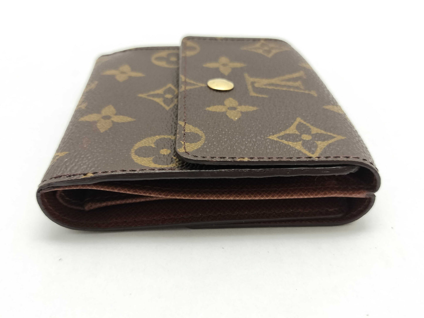 LOUIS VUITTON Monogram Louis Vuitton M61652 Bifold Wallet Porte Monnaie Pied Carte Credit SD0937 Monogram Wallet