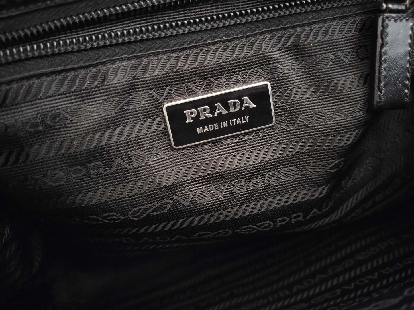 PRADA nylon handbag handbag