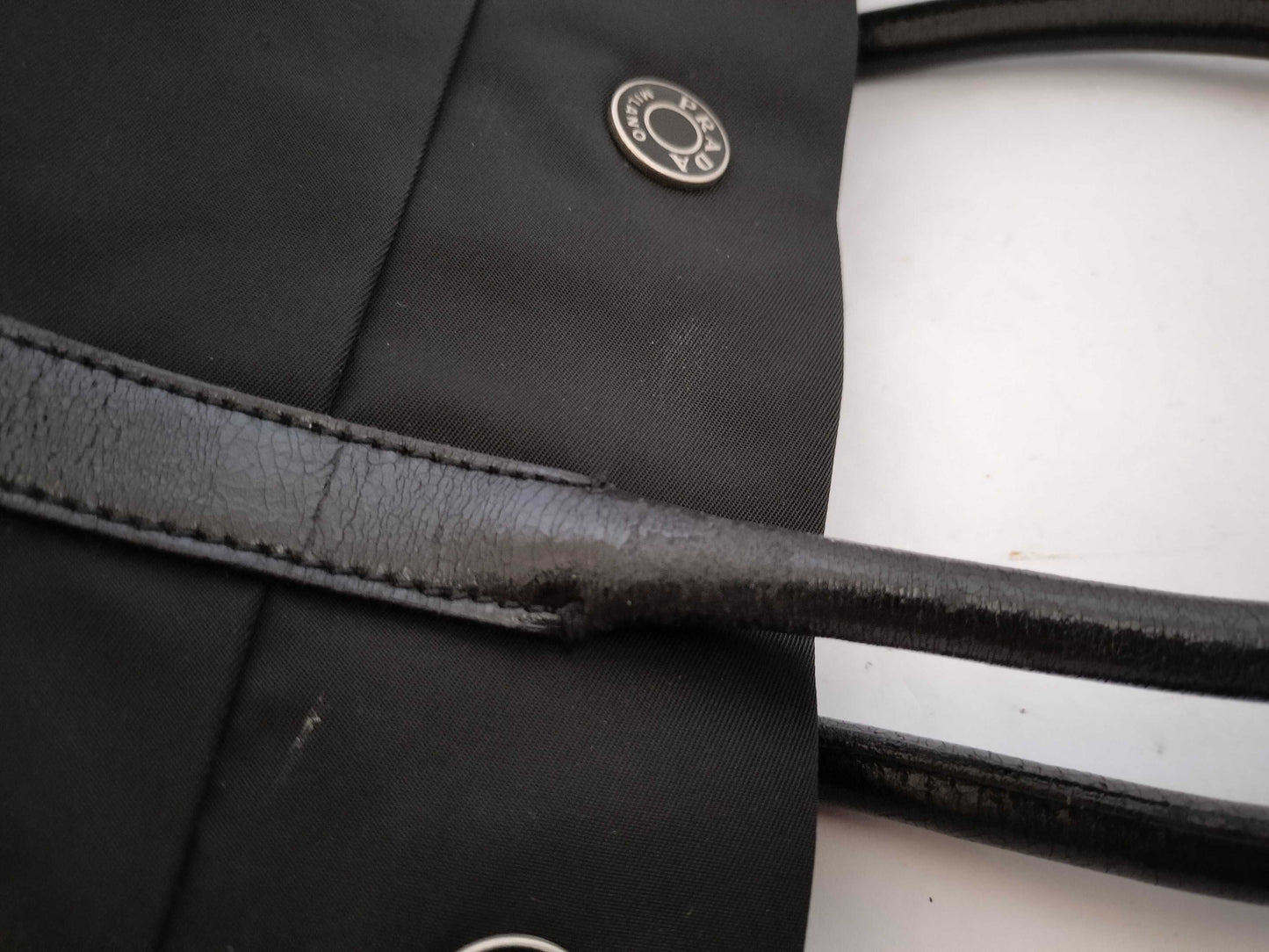 PRADA nylon tote bag nylon tote bag