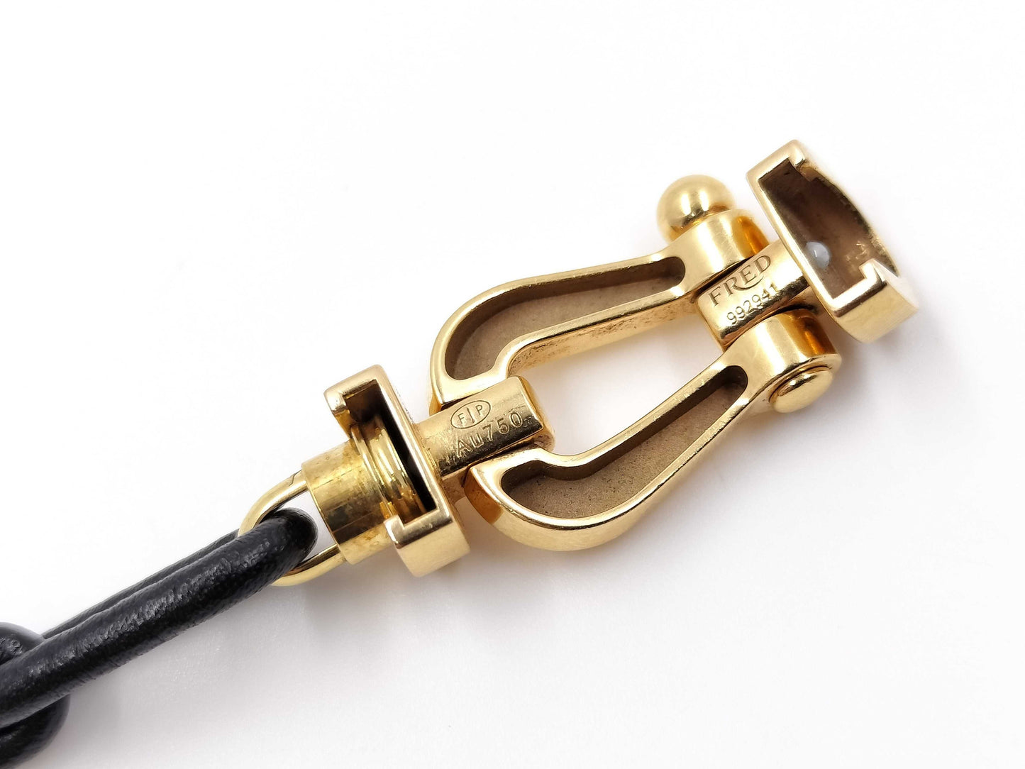 FRED Isetan Limited Force 10 Yellow Gold AU750 17.5g Bracelet/Bangle
