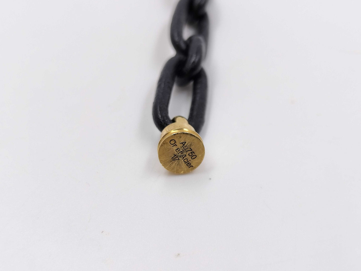 FRED Isetan Limited Force 10 Yellow Gold AU750 17.5g Bracelet/Bangle
