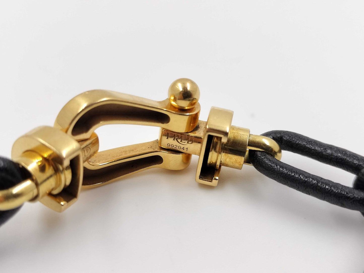 FRED Isetan Limited Force 10 Yellow Gold AU750 17.5g Bracelet/Bangle
