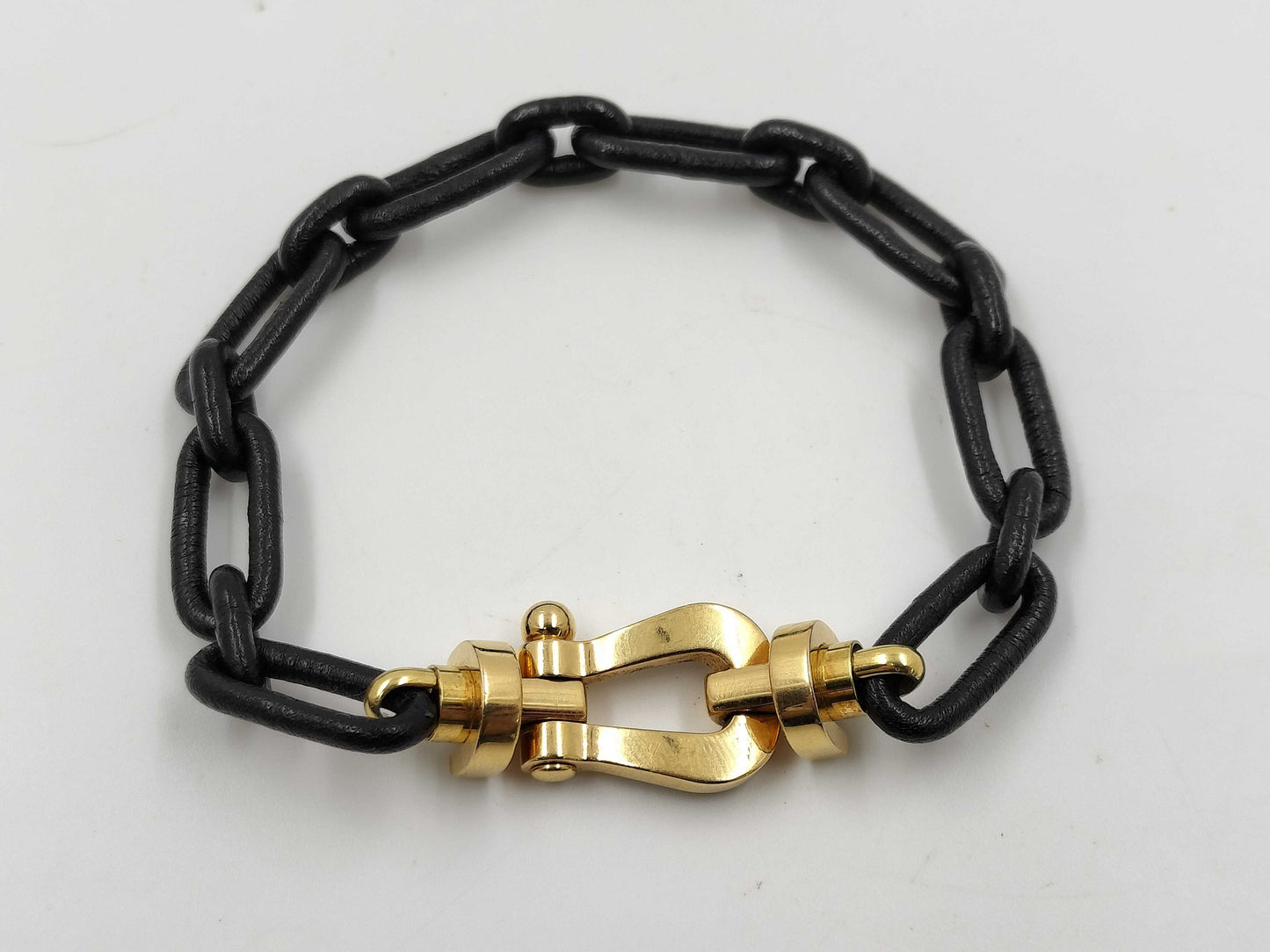FRED Isetan Limited Force 10 Yellow Gold AU750 17.5g Bracelet/Bangle