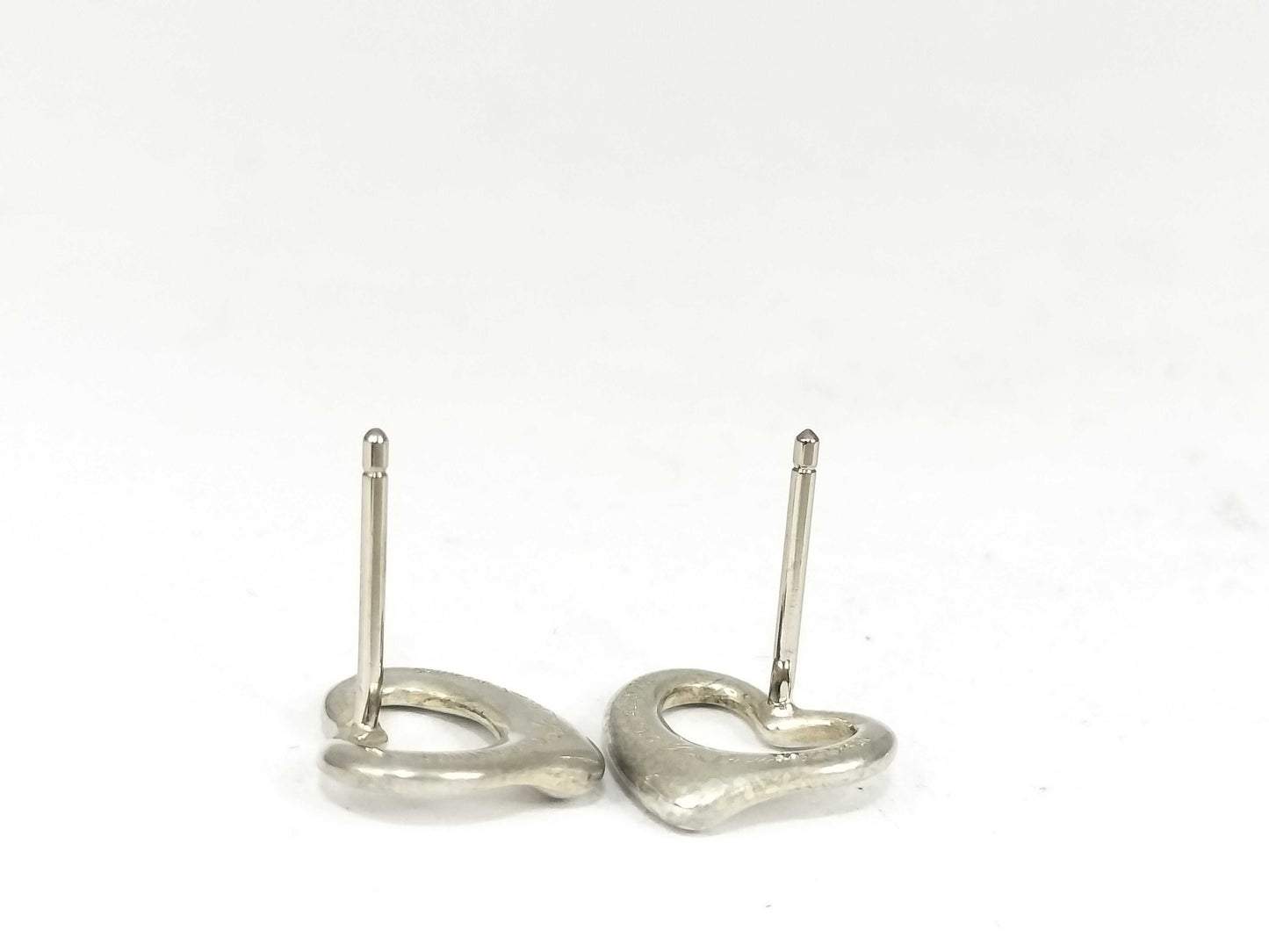 Tiffany & Co. Open Heart Earrings, 925