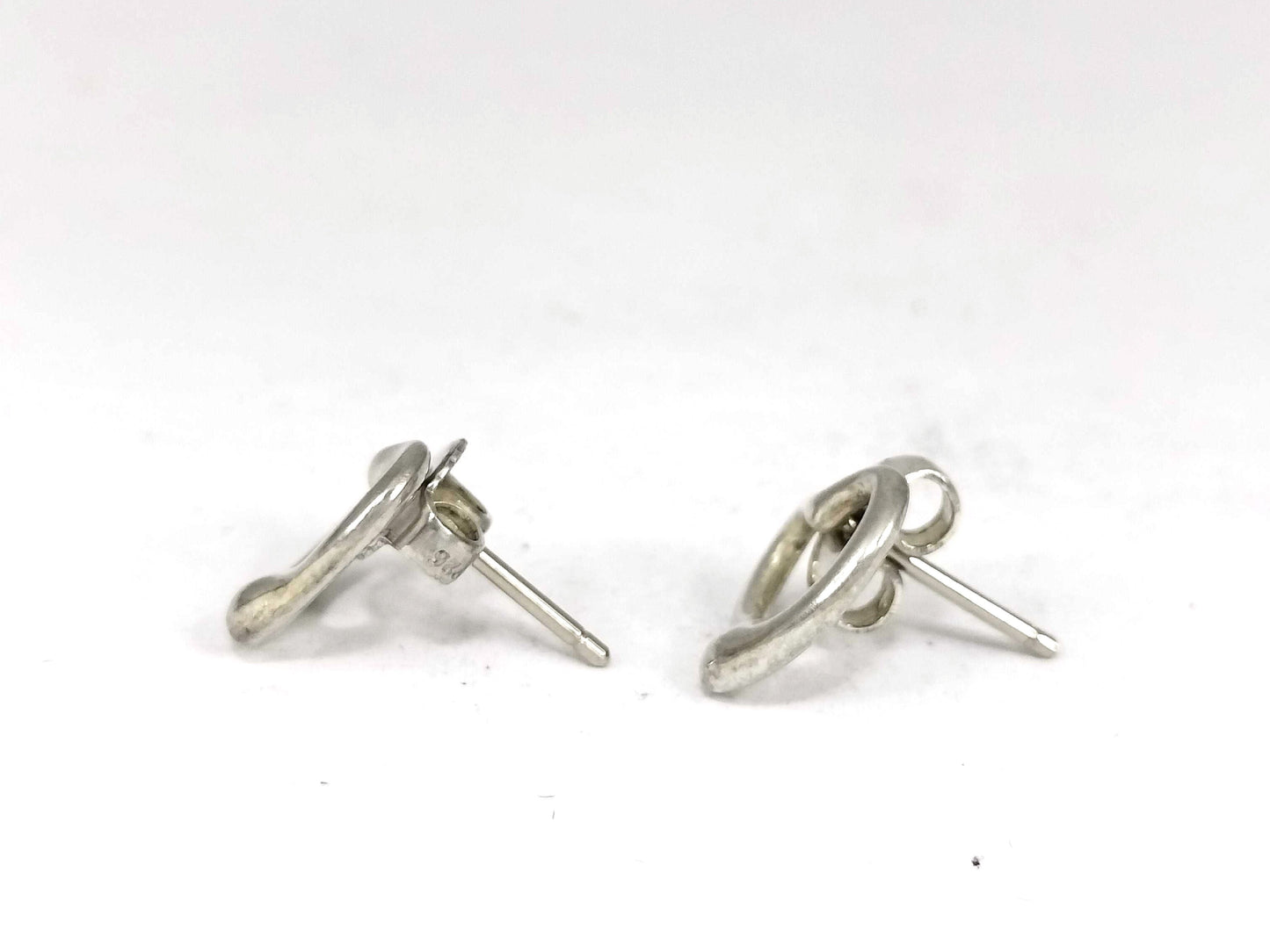 Tiffany & Co. Open Heart Earrings, 925
