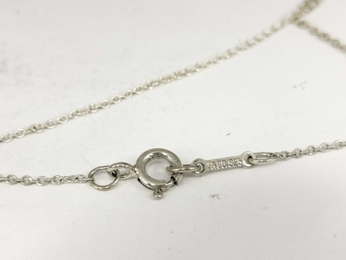 Tiffany & Co. Cross Motif Necklace Cross 925 Necklace