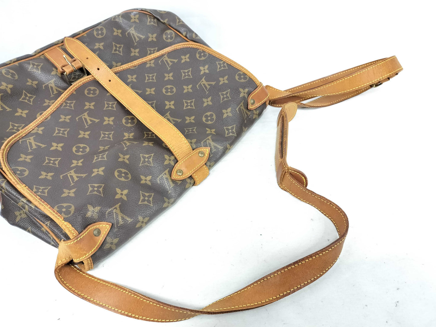 LOUIS VUITTON M42254 Monogram Saumur 35 M42254 Monogram Shoulder Bag