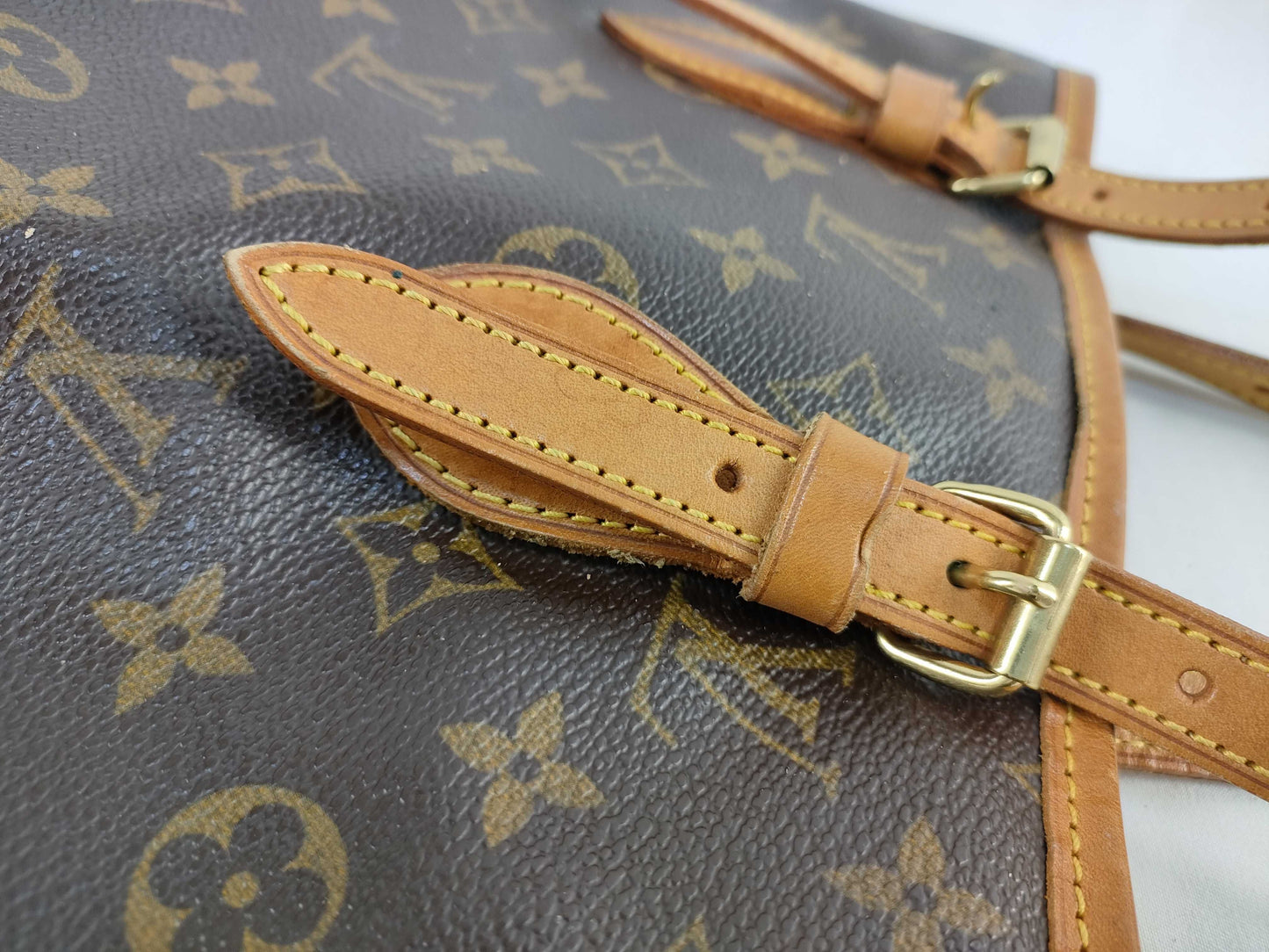 LOUIS VUITTON M42238 Monogram Bucket PM M42238 Monogram Handbag