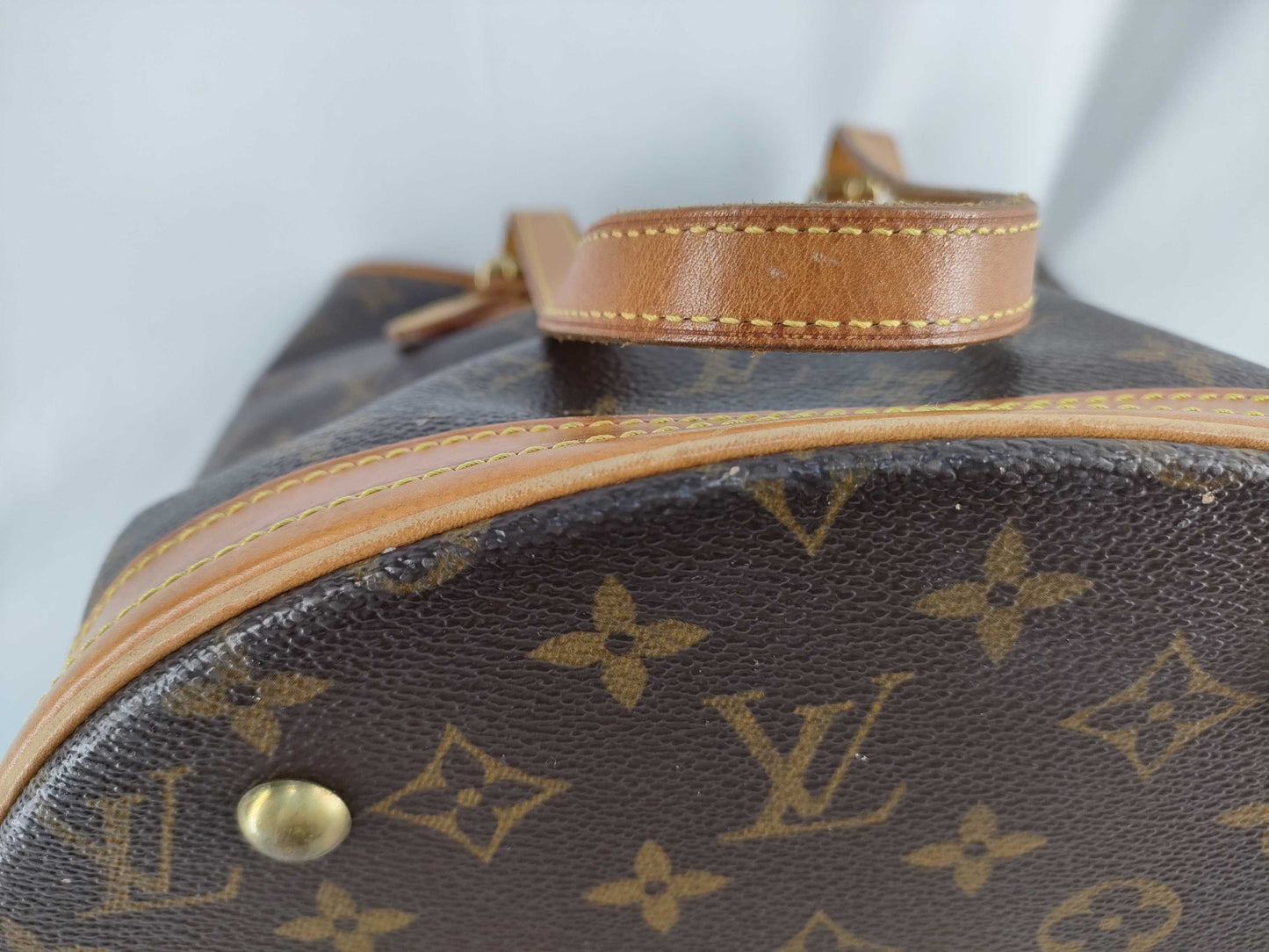 LOUIS VUITTON M42238 Monogram Bucket PM M42238 Monogram Handbag