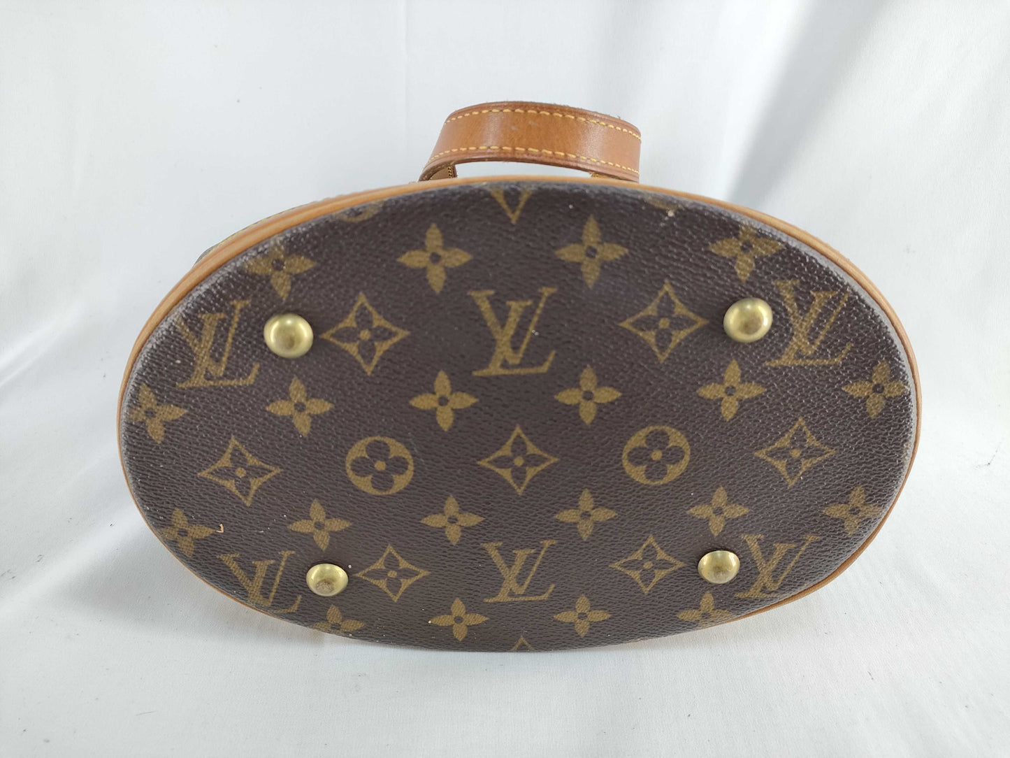 LOUIS VUITTON M42238 Monogram Bucket PM M42238 Monogram Handbag