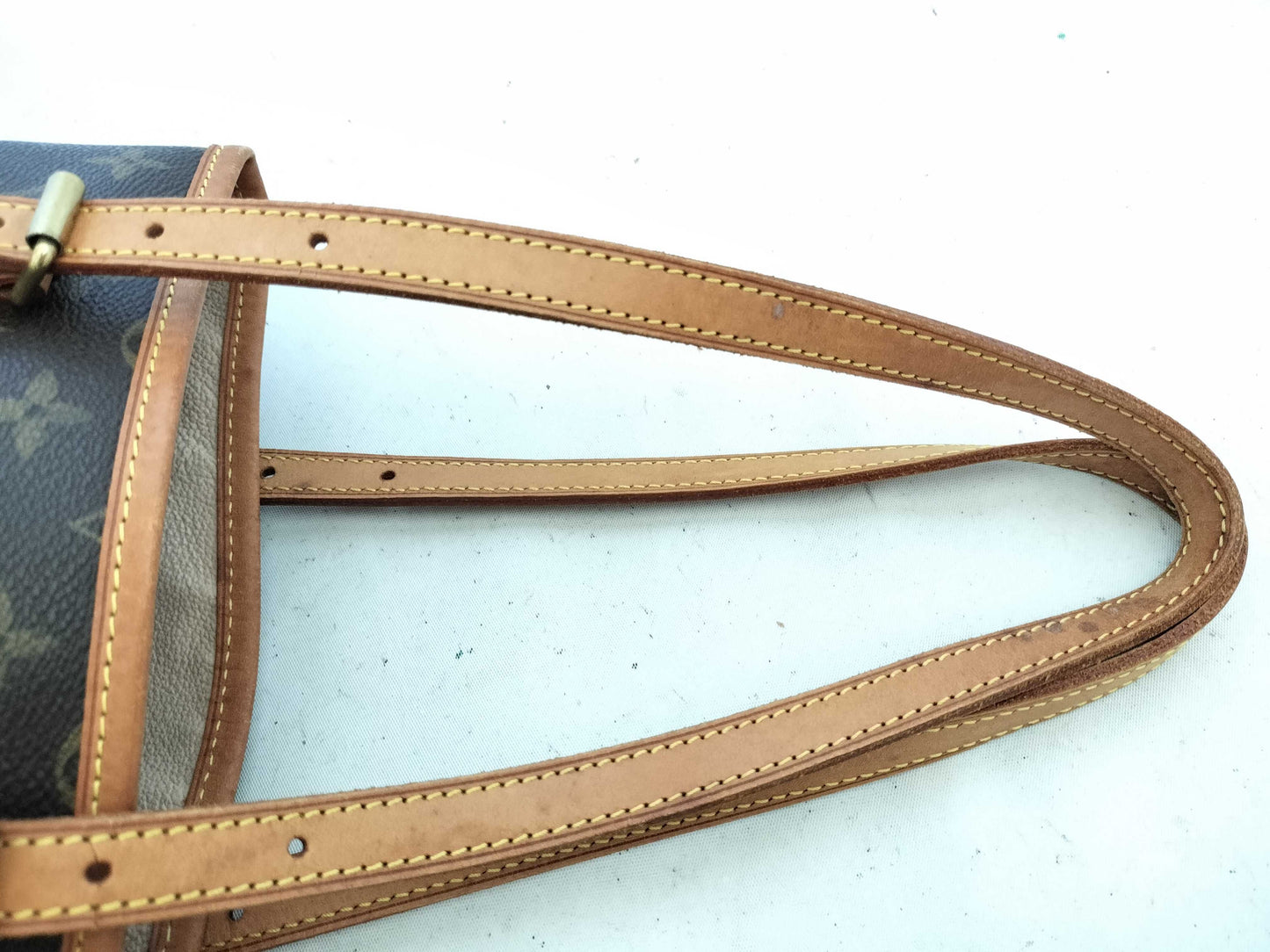 LOUIS VUITTON M42238 Monogram Bucket PM M42238 Monogram Tote Bag