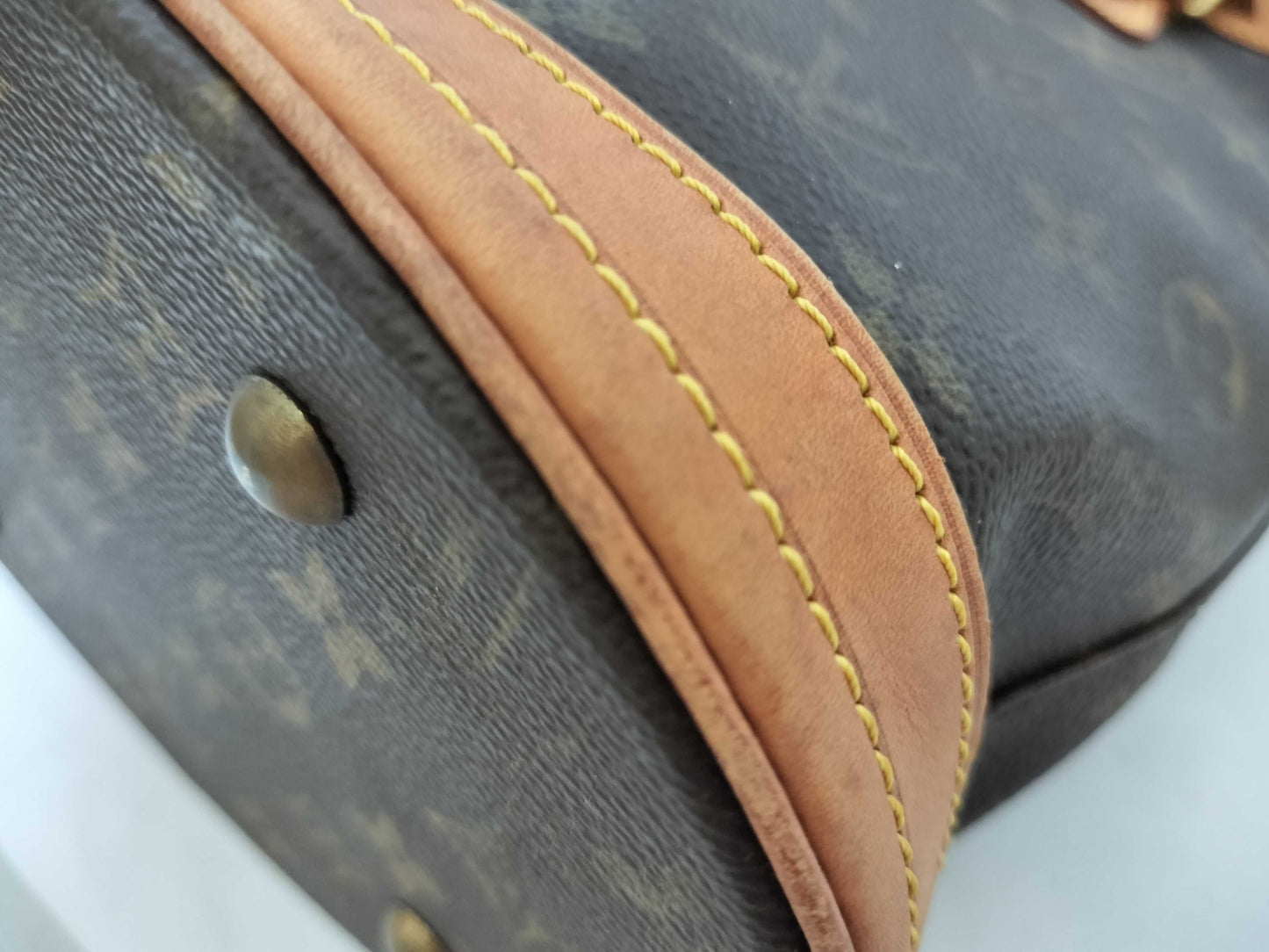 LOUIS VUITTON M42238 Monogram Bucket PM M42238 Monogram Tote Bag