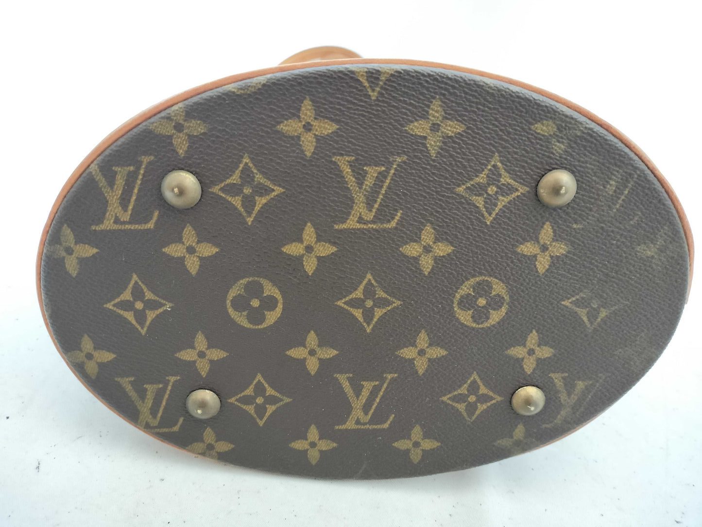 LOUIS VUITTON M42238 Monogram Bucket PM M42238 Monogram Tote Bag