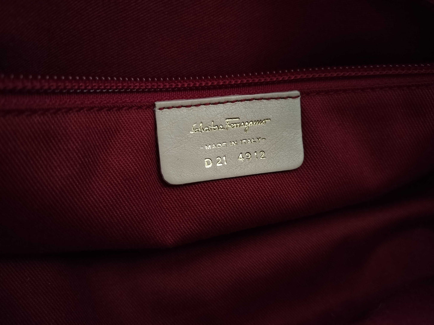 Salvatore Ferragamo Gancini Shoulder Bag