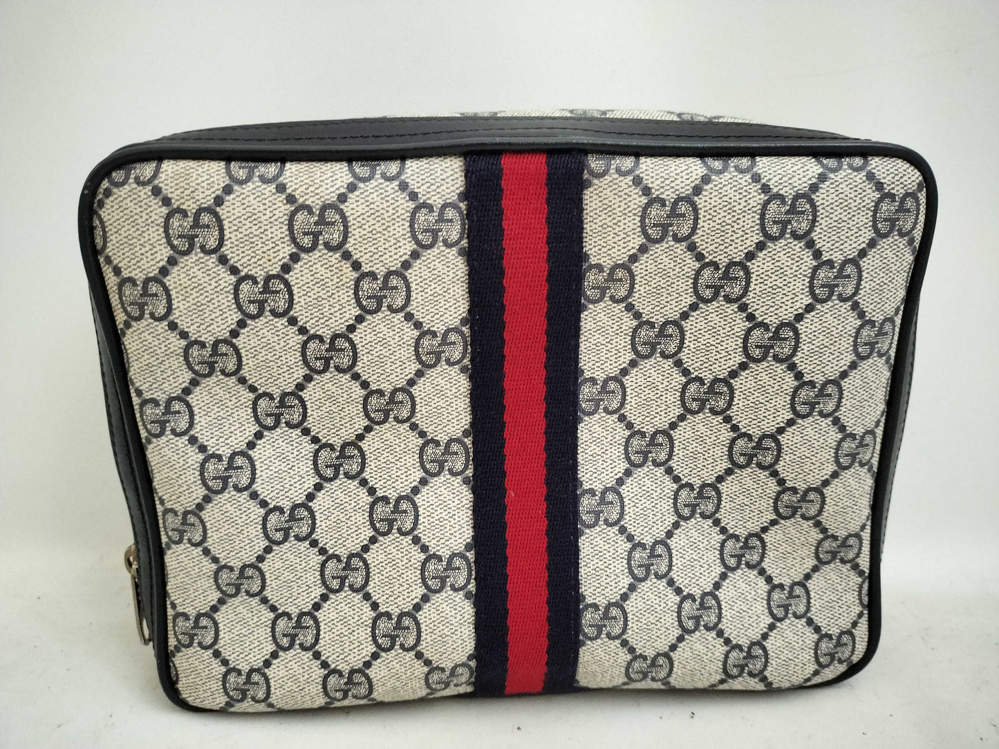 GUCCI Webbing Second Bag Sherry Line Pouch