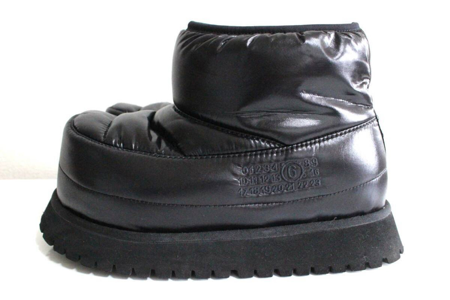 MM6 Maison Margiela MARGIELA Platform Down Boots Black Women's Size 37.5 Other Shoes