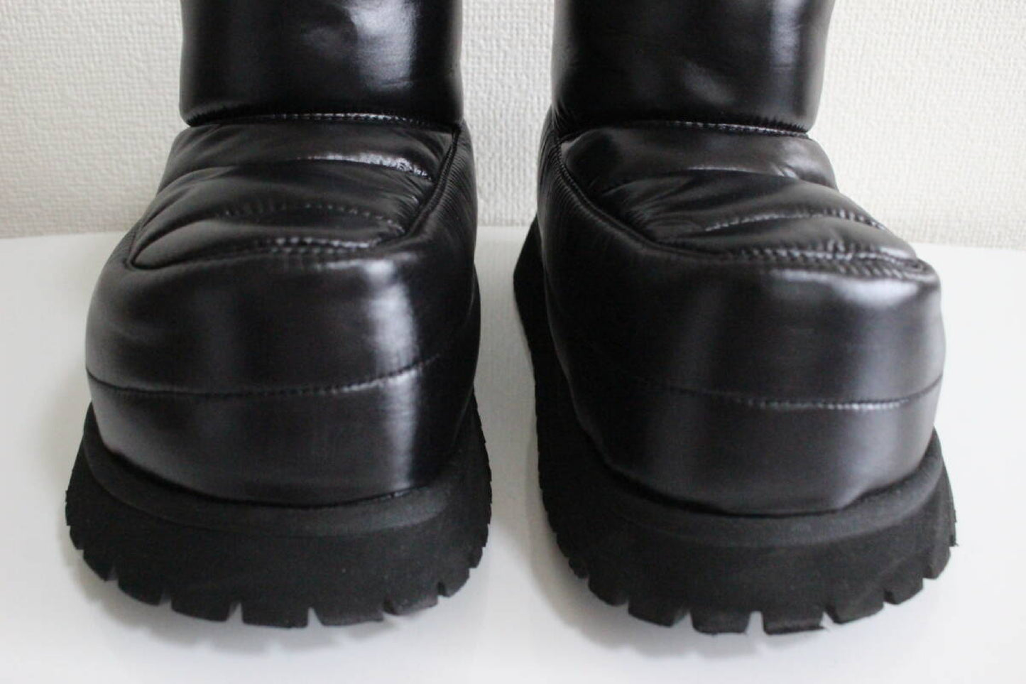 MM6 Maison Margiela MARGIELA Platform Down Boots Black Women's Size 37.5 Other Shoes