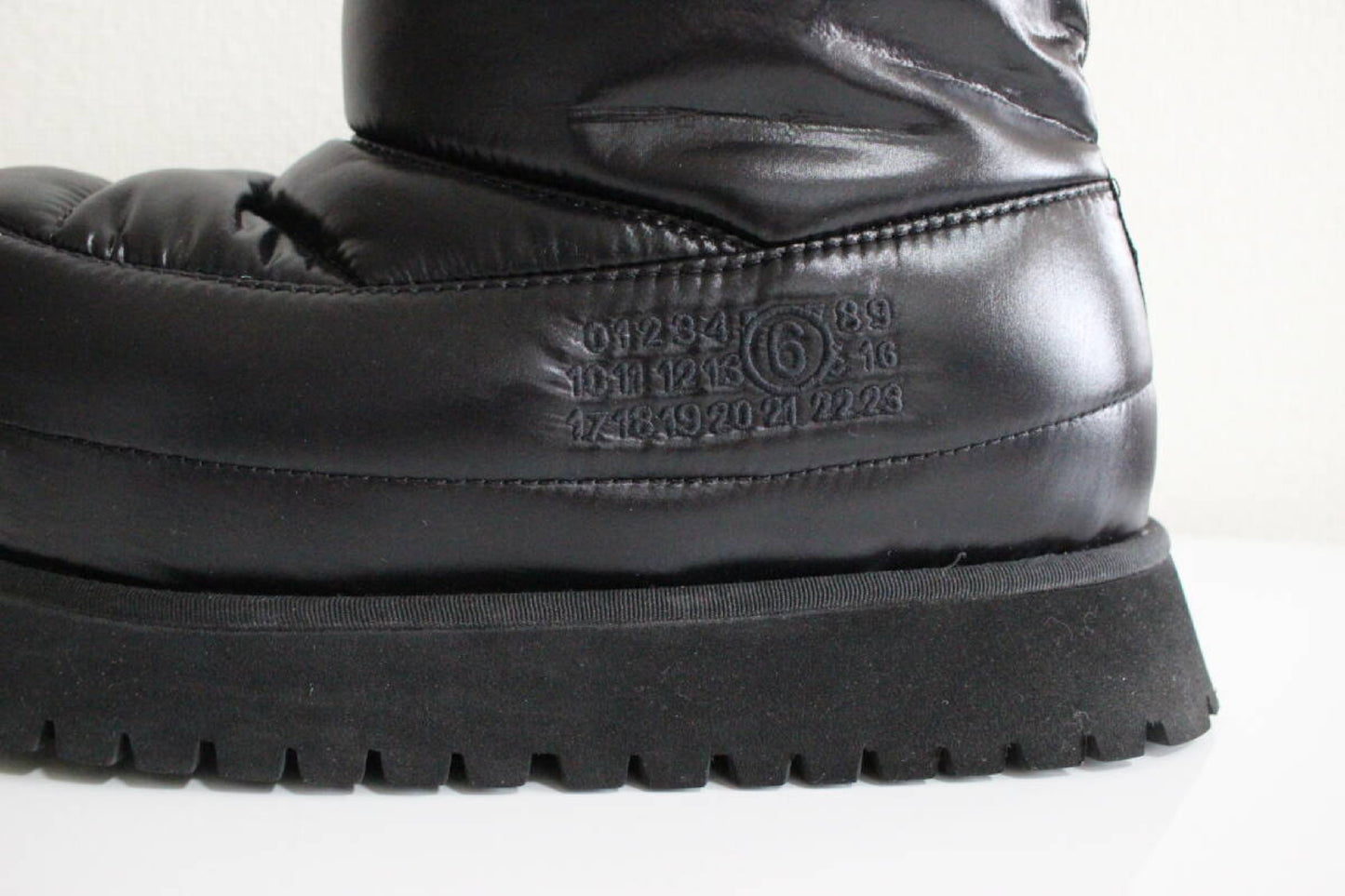 MM6 Maison Margiela MARGIELA Platform Down Boots Black Women's Size 37.5 Other Shoes