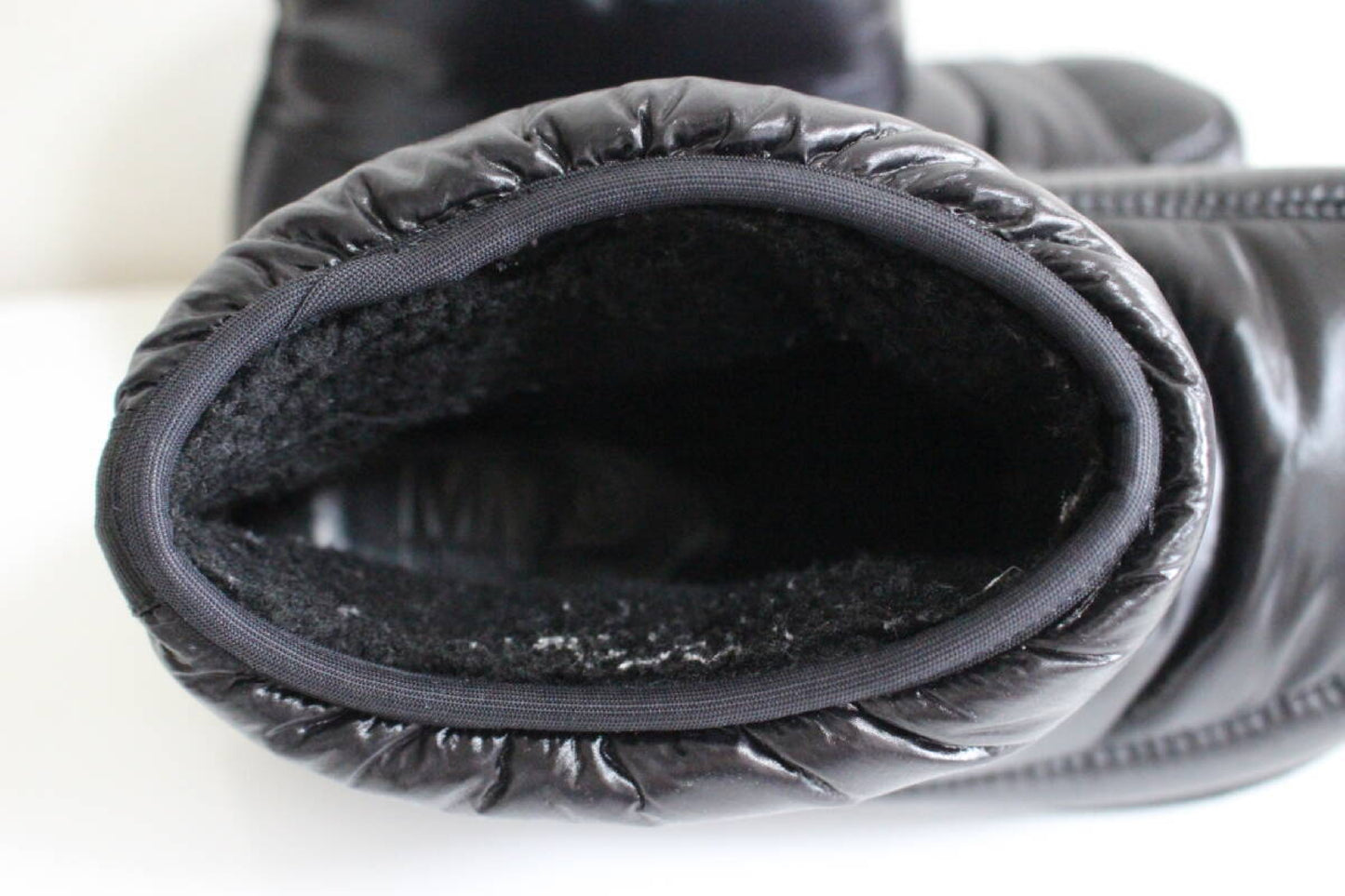 MM6 Maison Margiela MARGIELA Platform Down Boots Black Women's Size 37.5 Other Shoes