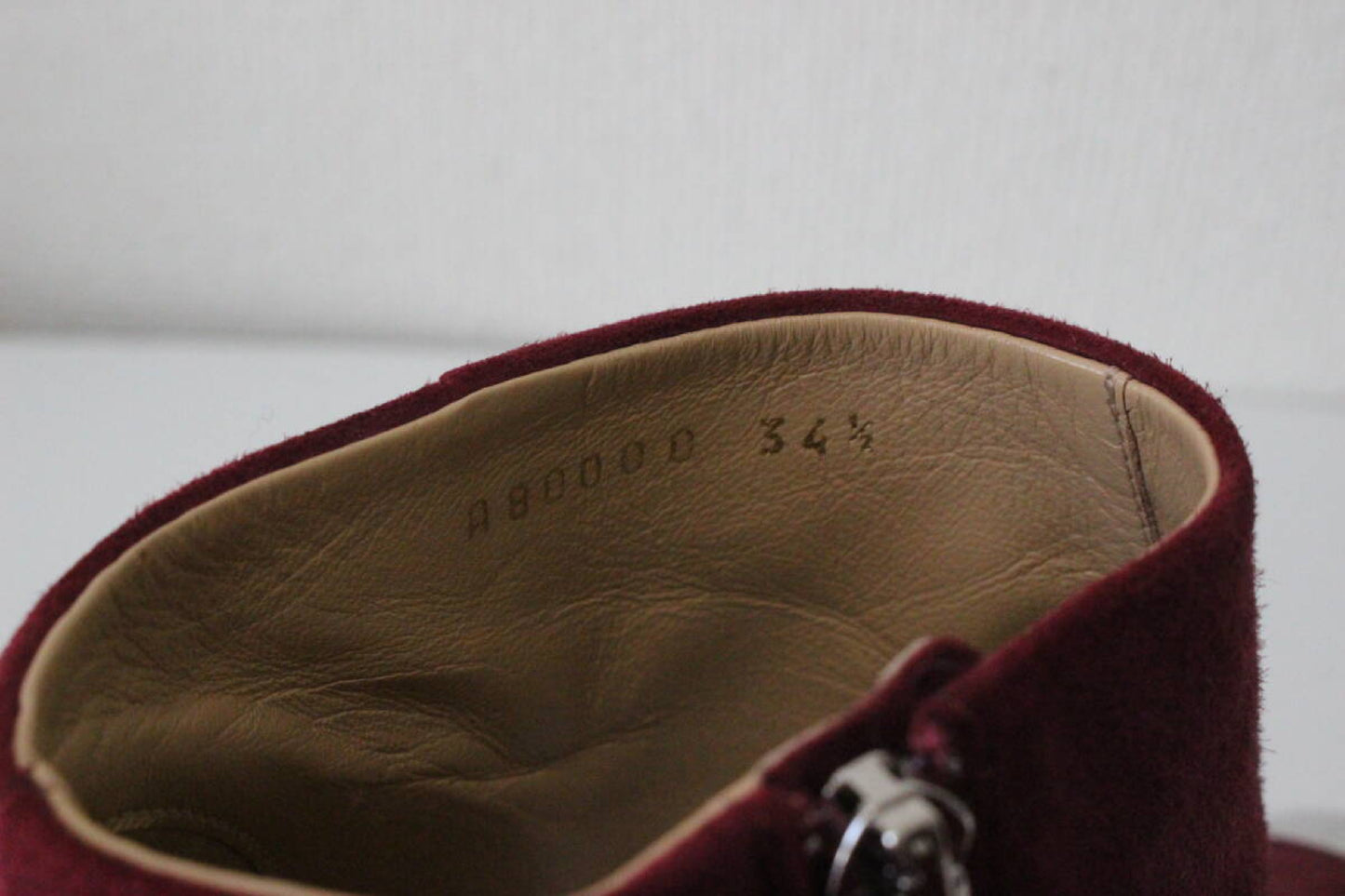 Sergio Rossi sergio rossi Sergio Rossi SR1 short boots Bordeaux size 34.5 pumps