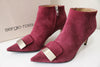 Sergio Rossi sergio rossi Sergio Rossi SR1 short boots Bordeaux size 34.5 pumps