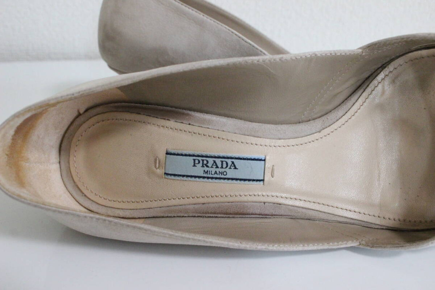 PRADA Prada Suede Pumps Size 38